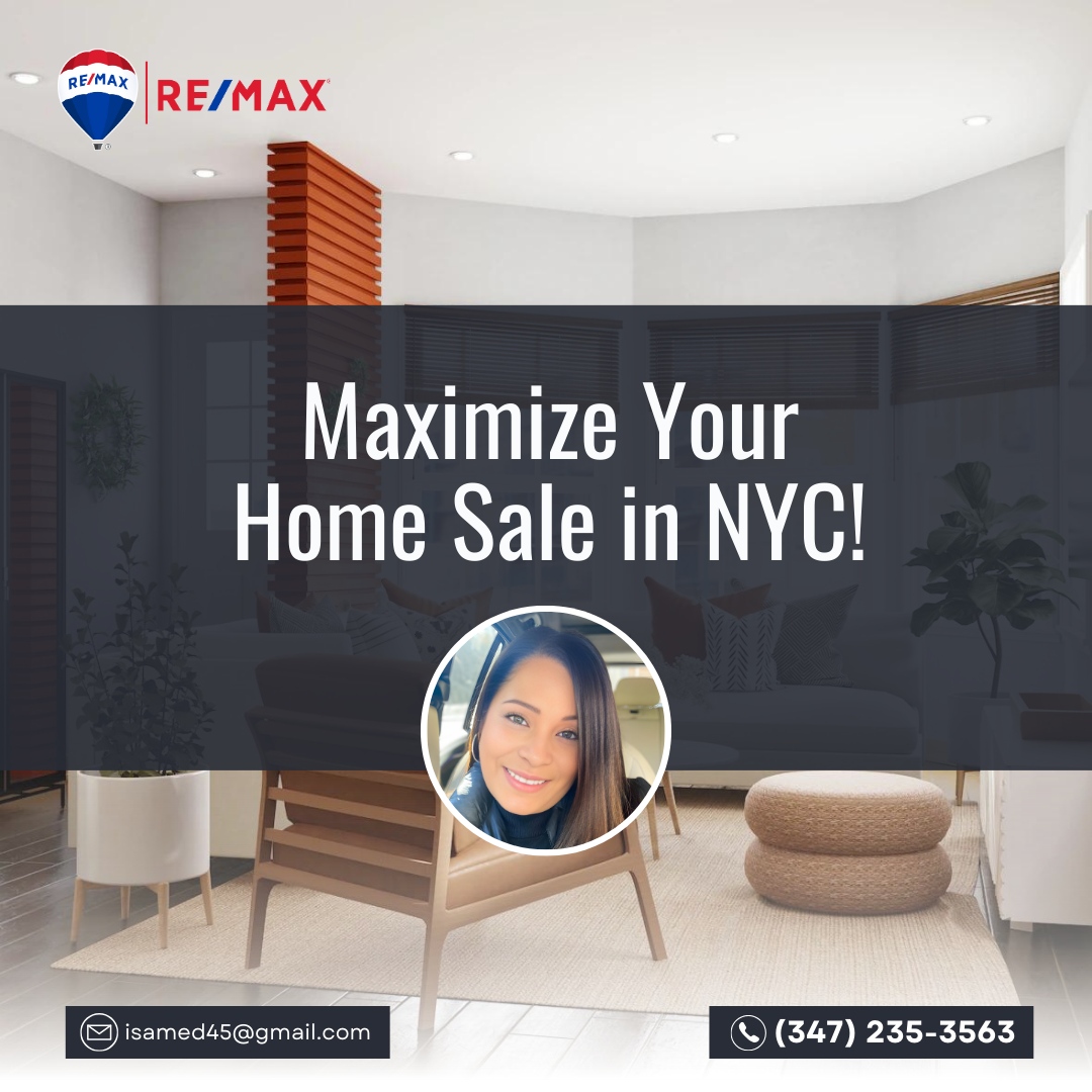 Selling your home in NYC? Isa Medina shares top tips to maximize your property's appeal and boost its market value! 🌟 Enhance your curb appeal by adding fresh flowers and a new welcome mat, declutter and depersonalize spaces for showings, and consider a fresh coat of neutra...