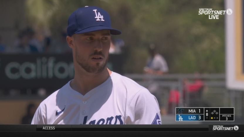 Wheeling Park grad Michael Grove continues his strong stretch out of the Dodgers' pen today. Earns the hold with a perfect 8th inning in a 3-1 victory vs the Marlins. That's 11.1 scoreless innings in his last 9 relief appearances with 17 k's.