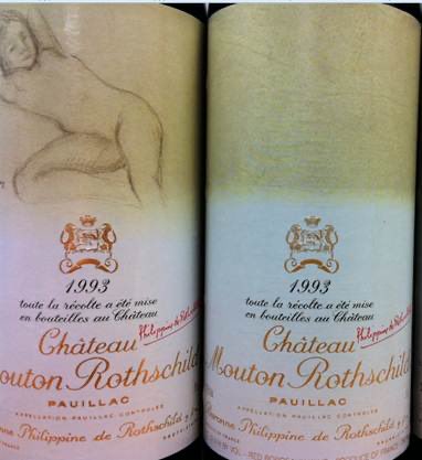 Pourtant, la SAQ n’a jamais hésité à vendre du Mouton Rothschild 1993 avec un dessin de Balthus alors que les américains avaient exigé une étiquette blanche! Autres temps, autres mœurs… ou plus grosse business??