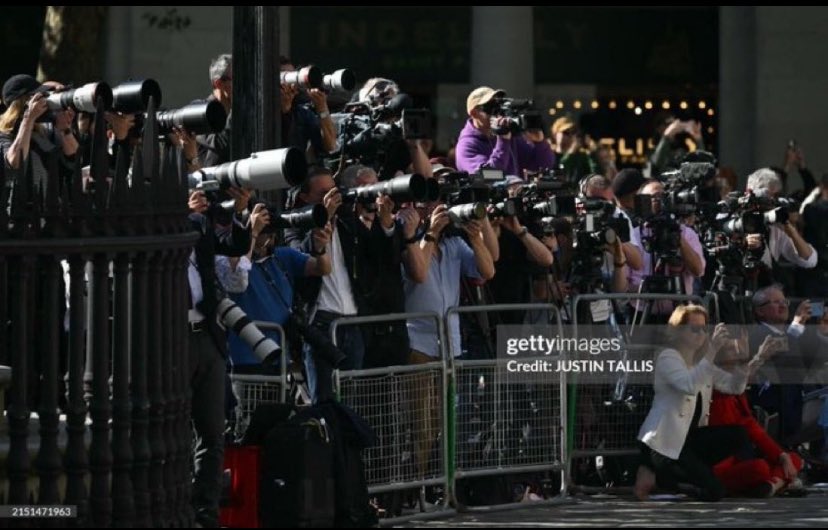 #GoodKingHarry no wonder why the media all came for him instead of going to the others event. He looks like the real King. #PrinceHarry