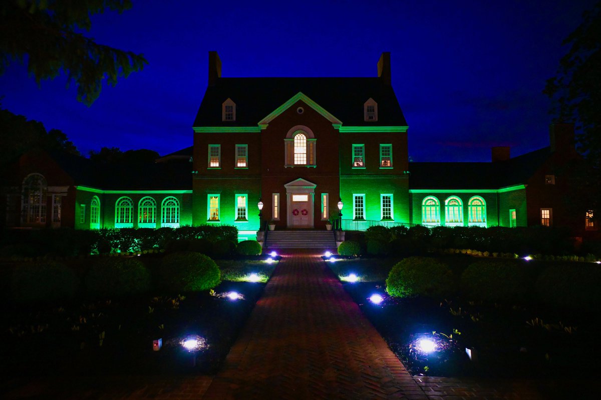 Tonight, Government House is lit green for Children's Mental Health Awareness Week. From anxiety to depression, mental health conditions can significantly impact a child's ability to develop in a healthy, positive way.