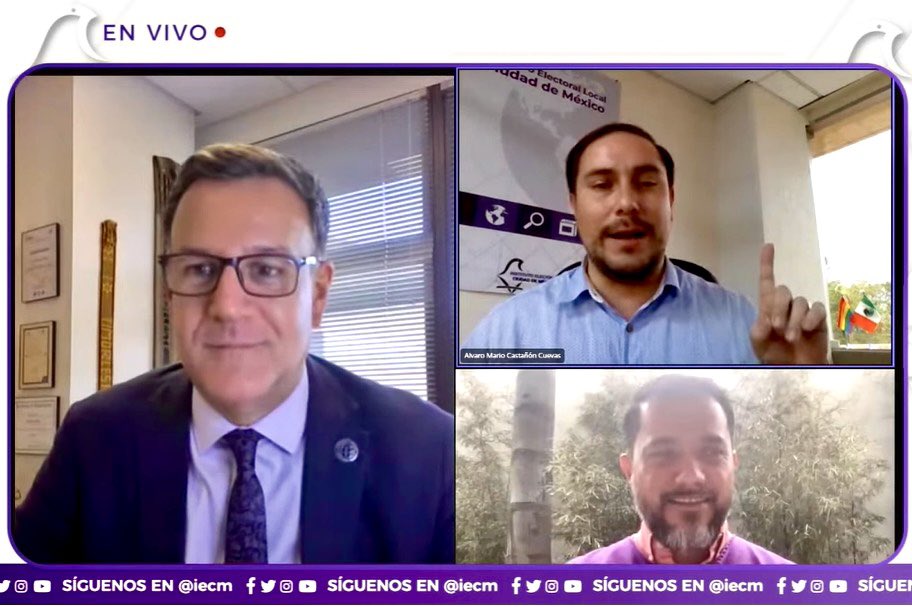 Many thanks to Mexico City’s @iecm and its Council Member @mauriciohuesca for the invite to @IFESAmericas to discuss about Fake News 🚩 and elections 🗳️ and for the opportunity to showcase @IFES1987 #VoluntaryElectionIntegrityGuidelines electionsandtech.org