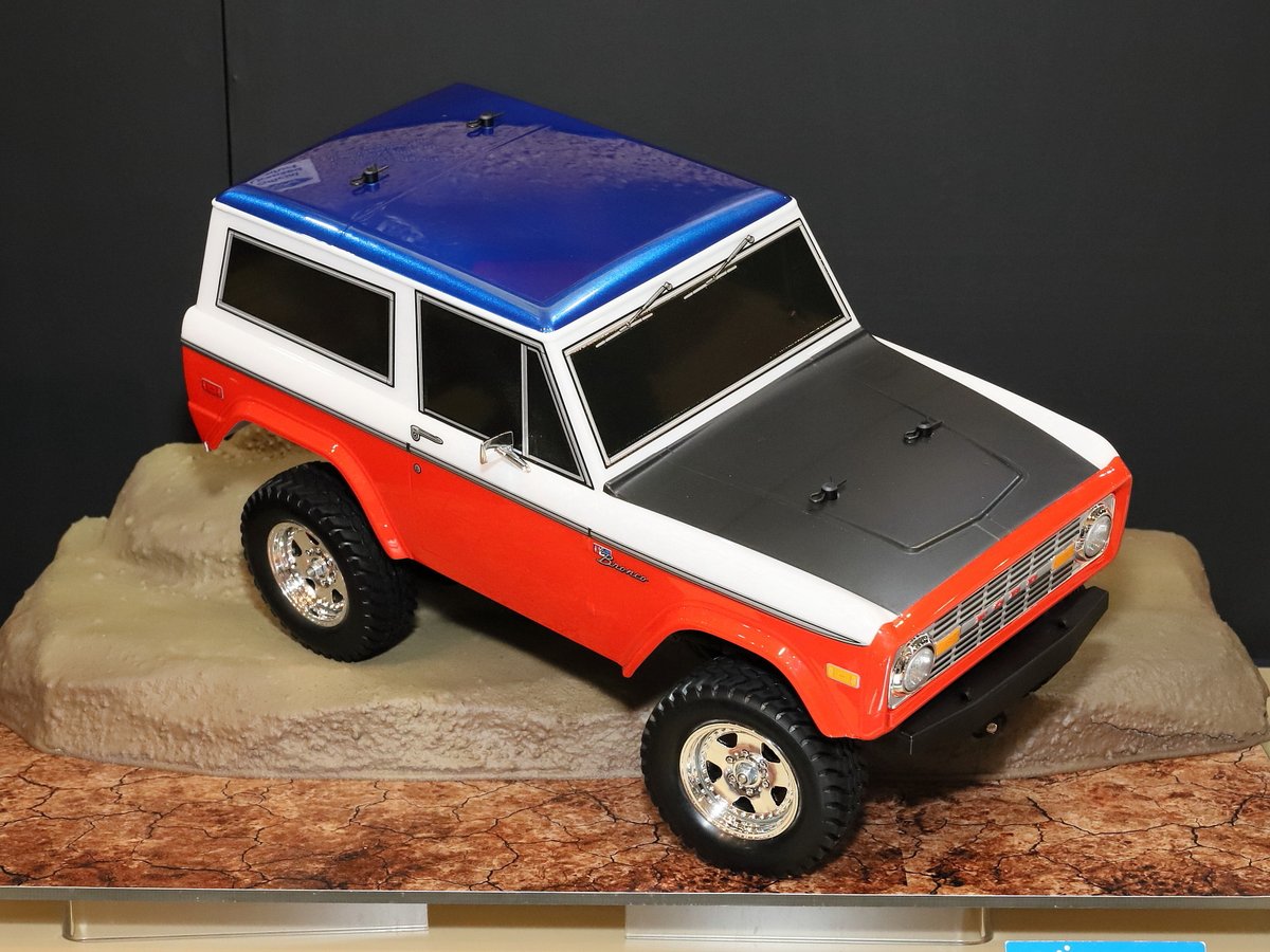 タミヤ新製品】1/10電動RCカー フォード バハ ブロンコ (CC-02シャーシ 