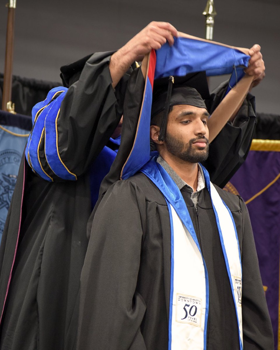 Join us in congratulating our graduates from Marilyn Davies College of Business, who have now earned their MBA and will go on to represent University of Houston-Downtown in the professional world!