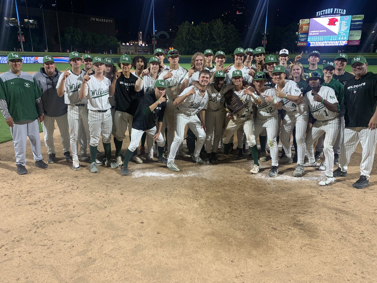 LN (18-3) defeated Decatur Central 6-1 to win the Marion County championship! Miller & Kramer two hits each, Miller & Taulman 2 RBI each. Boyton got the win going 6 strong innings with Bastin the hold in the 7th. @KyleNeddenriep @weRtheWildcats @LNHSwildcats @ltgoodnews