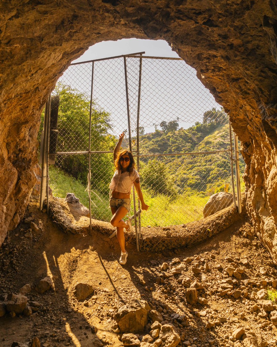 Exploring the #BronsonCaves yesterday with a friend who's visiting from across the pond. #Hollywood #HollywoodHills #GriffithPark @SonyAlpha #SonyAlpha #sonyimages