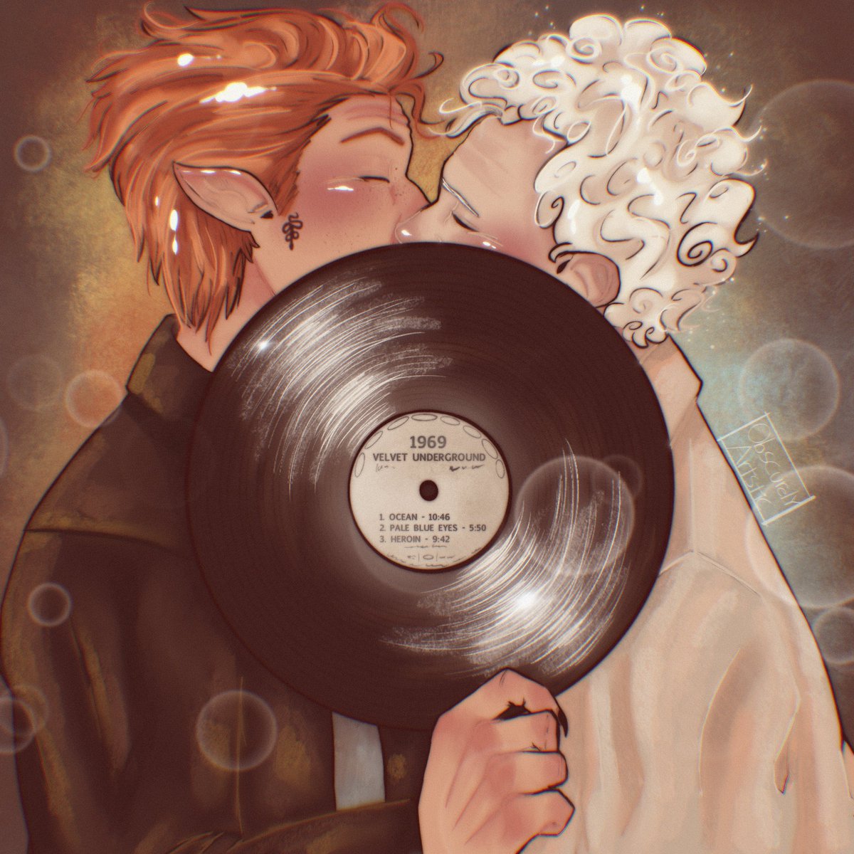 Aaaand back to forgetting to post here, day 8 for #ineffablemay2024 records 
#GoodOmens #ineffablehusbands