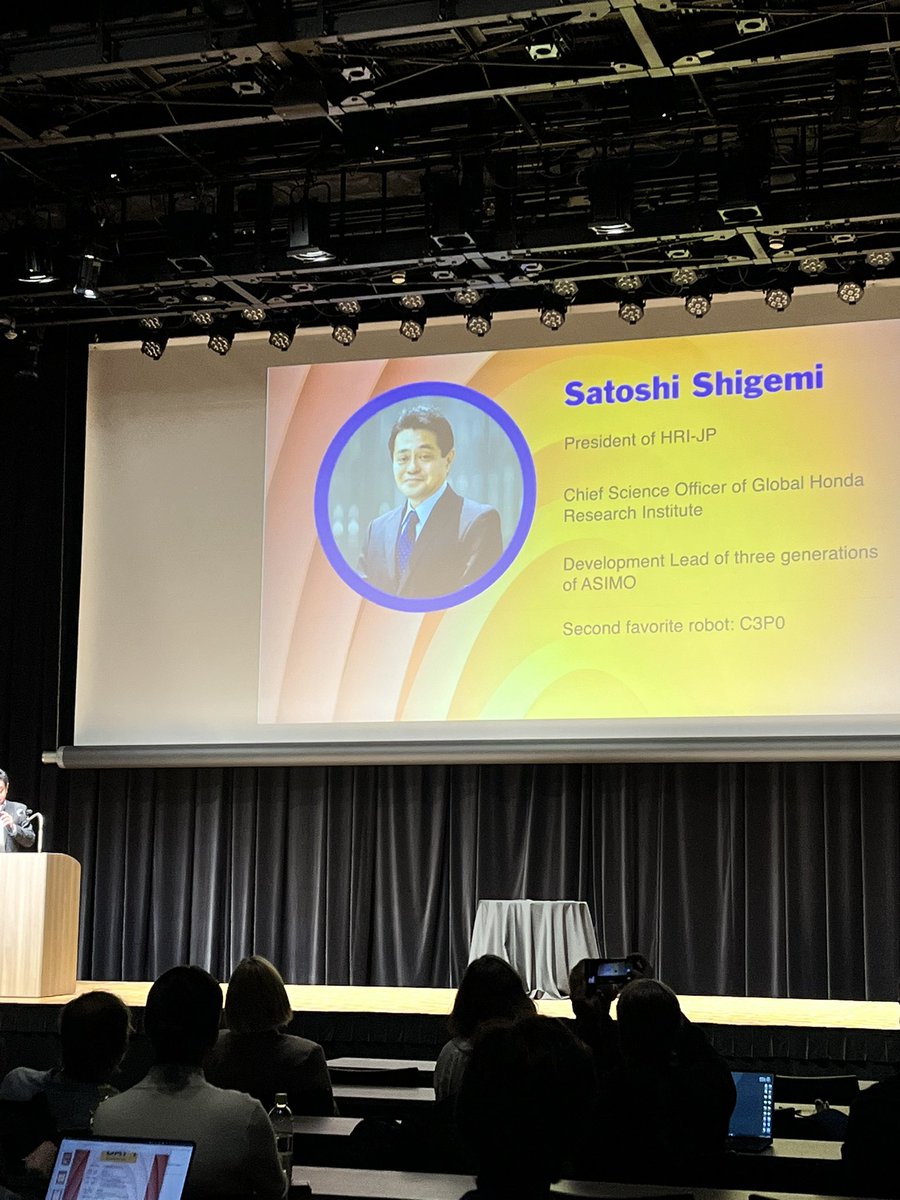 Magí Dalmau (@magidalmau) on Twitter photo Starting 2 days of discussions about how to build AI-powered empathetic relational robots in #HARUFEST2024 with excellent speakers such as Satoshi Shigemi (president HRI JP), Randy Gómez, Christian Goerick, <a href="/sparklebot/">Selma Sabanovic</a>, <a href="/DocRachidAlami/">Rachid Alami</a>, <a href="/DaniSerranoROB/">Daniel Serrano</a> and <a href="/lmercab/">Luis Merino</a> among others! Starting 2 days of discussions about how to build AI-powered empathetic relational robots in #HARUFEST2024 with excellent speakers such as Satoshi Shigemi (president HRI JP), Randy Gómez, Christian Goerick, <a href="/sparklebot/">Selma Sabanovic</a>, <a href="/DocRachidAlami/">Rachid Alami</a>, <a href="/DaniSerranoROB/">Daniel Serrano</a> and <a href="/lmercab/">Luis Merino</a> among others!