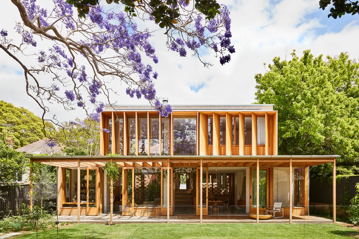 Introducing Wisteria, our newest residential project.⁠
A contemporary addition to a fully restored Federation bungalow in Sydney’s inner west, its expansive form is a dramatic timber expression of simplicity and purity.⁠

More info at carterwilliamson.com!
⁠📸 Pablo Veiga⁠