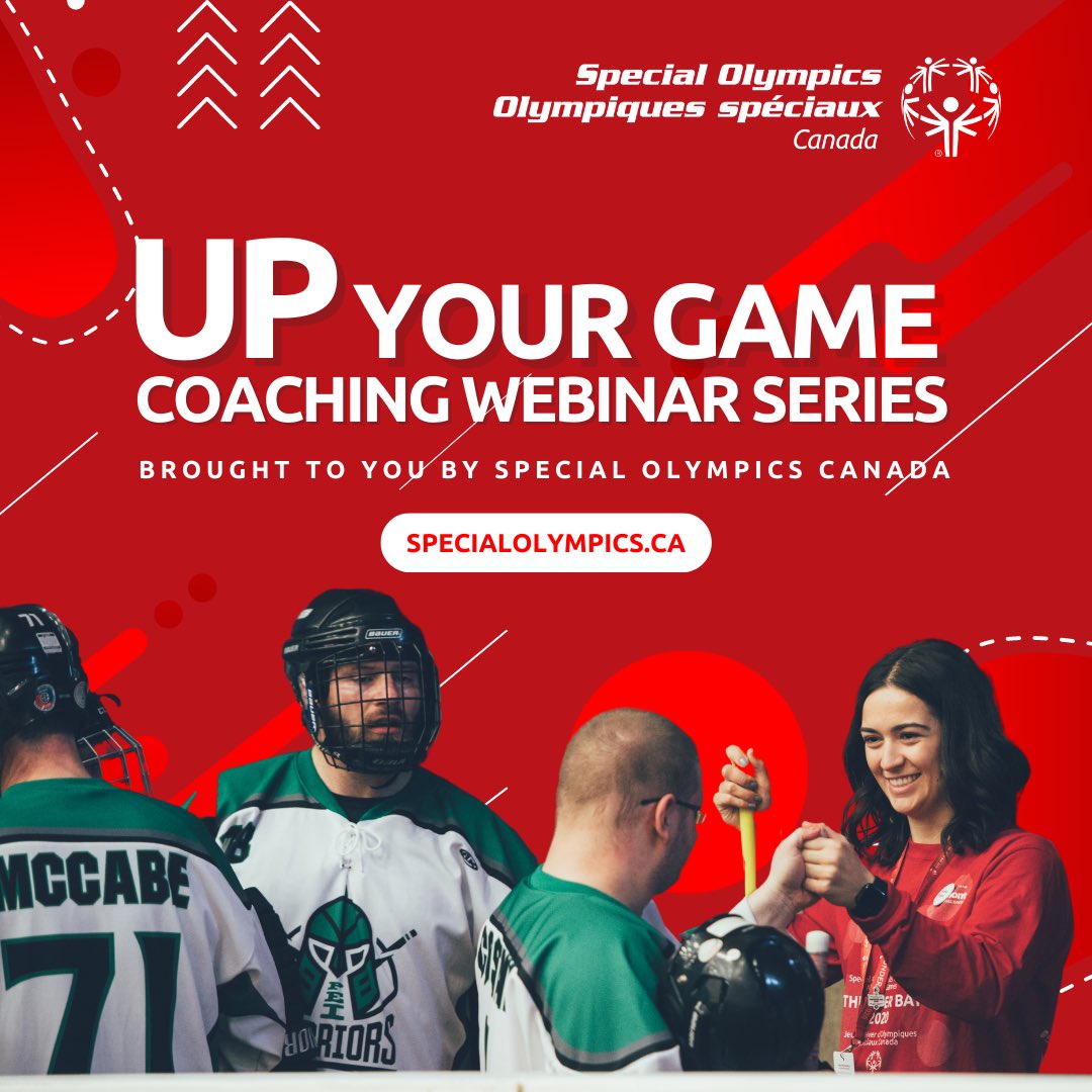 Calling all Coaches!   Registration is open for Session 4 of the ‘Up Your Game’ webinar series lead by Coach Glenn Cundari, NCCP Master Coach Developer.   Join us May 21 at 7:30pm ET, this session’s theme is ‘Having Fun in your Coaching’. specialolympicscanada.zoom.us/meeting/regist…