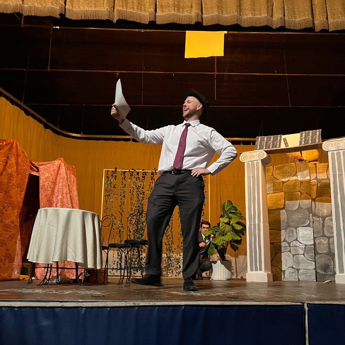On May 4th and 5th, the Benton Dramatical Club performed productions of Shakespeare’s "Love’s Labor's Lost” on the St. Francis de Sales Oratory Campus.