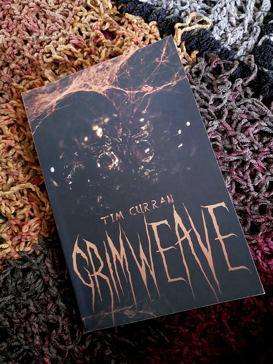 Started reading, 'Grimweave', by Tim Curran. Jungle setting, tough-as-nails Marines, human quarry, something strange among the trees. Giving, 'Predator', so far, and I'm all for it.