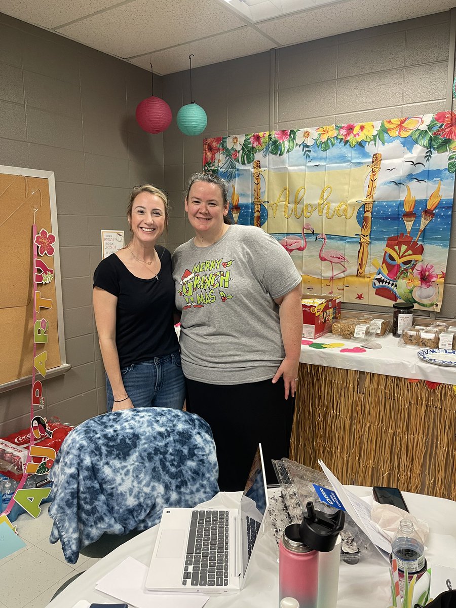 These two lovely PTC members braved the storms and delivered our amazing staff lunch today! Thank you for all you do!!!!