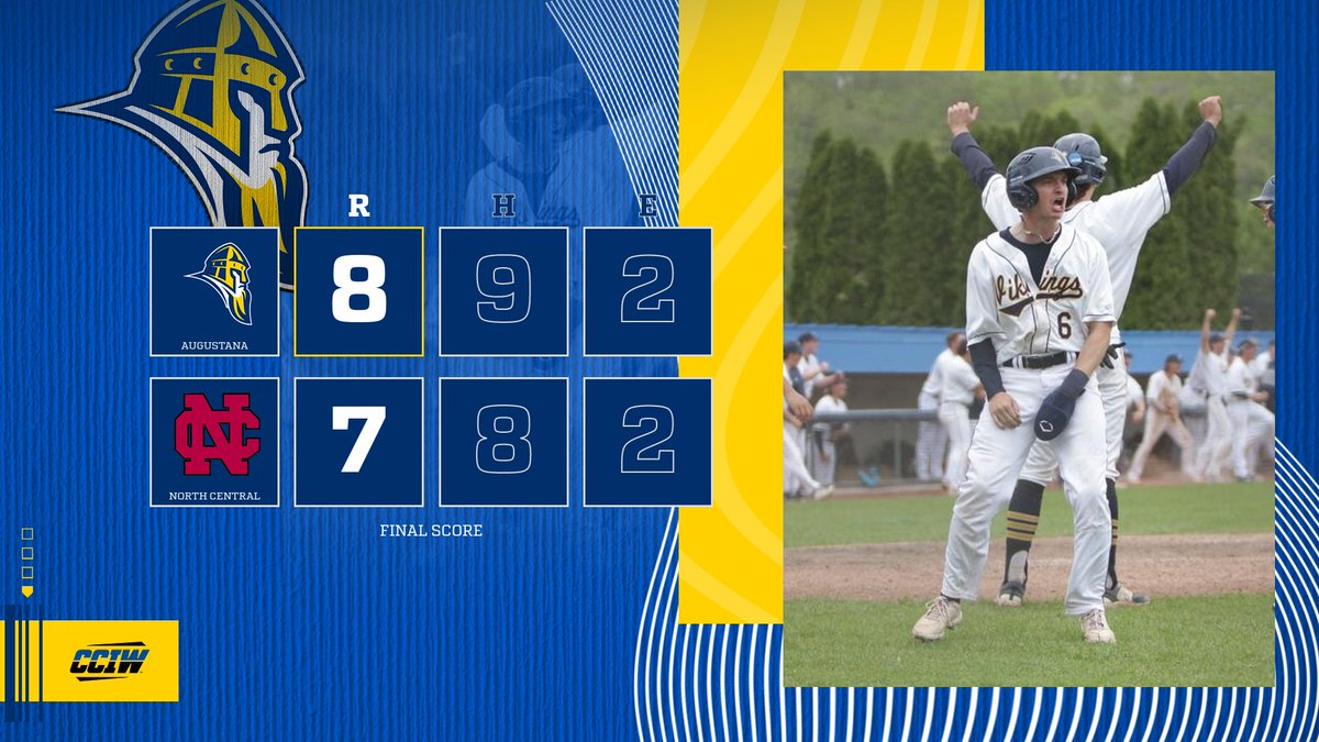 SURIVE AND ADVANCE

Vikings score four in the 9th and hang on to advance to the double elimination round of the CCIW Tournament