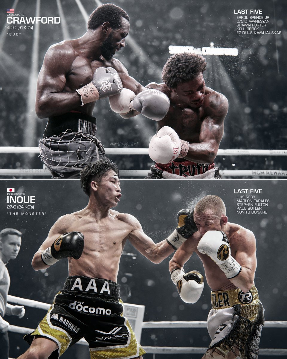 P4P👑

#TerenceCrawford #NaoyaInoue #Boxing