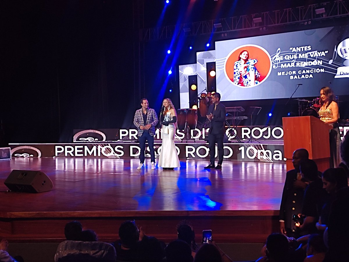 "Antes de que me vaya" Mar Rendón 
<a href="/MarRendonMusica/">Mar Rendón 🩷</a> 
#PremiosDiscoRojo2024
