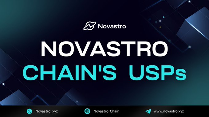 🧵1/5 🚀 Introducing the Novastro Chain – a blockchain platform where innovation meets efficiency! #NovastroChain #BlockchainInnovation