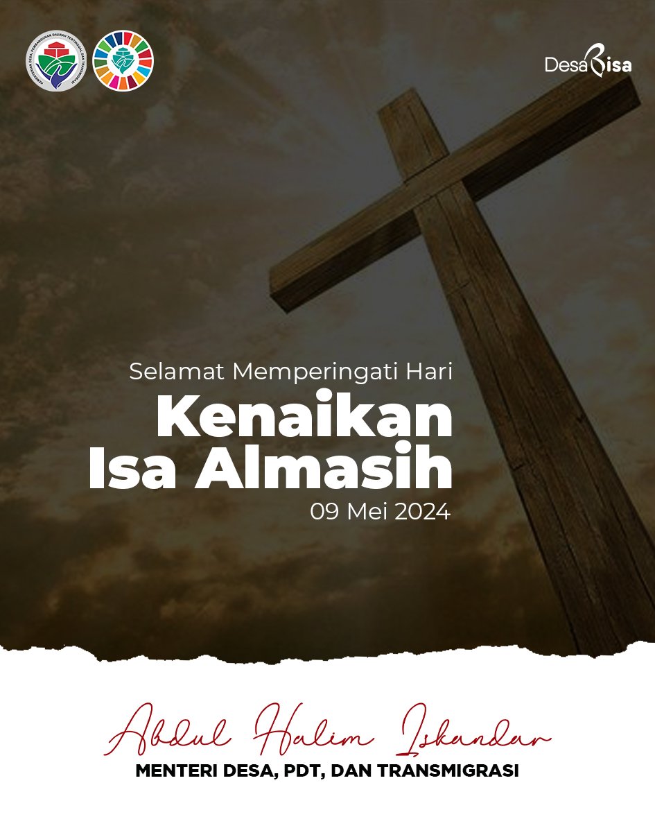 Selamat memperingati hari Kenaikan Isa Almasih #Kenaikanisaalmasih