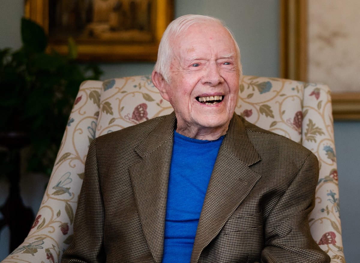 🚨 Former President Jimmy Carter, despite being in hospice care for over a year, participated in Georgia's May primary, as shared by his grandson. An incredible act that should inspire all of us to exercise our right to vote. Let's follow his example—make your voice heard and…