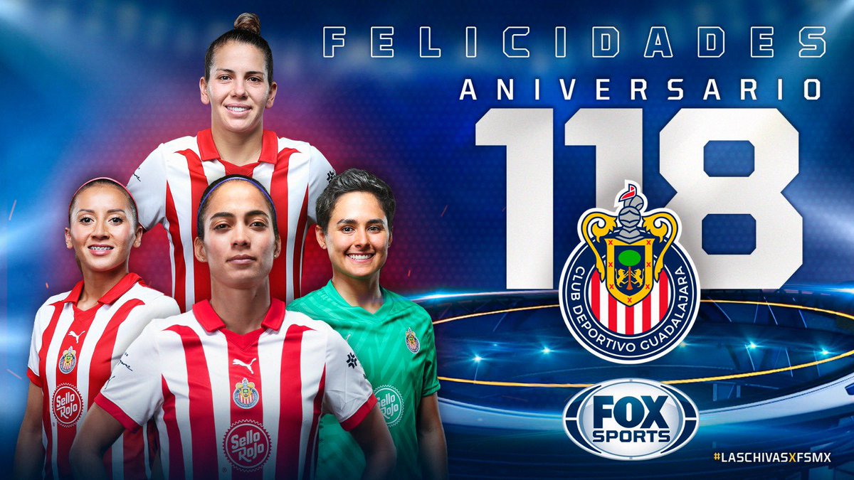 118 años del equipo más popular de México, fue, es y será! Felicidades a toda su afición.