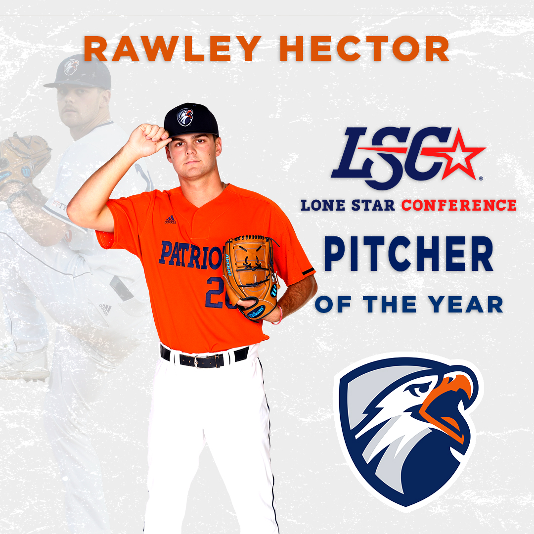 BASE | Rawley Hector was nothing short of phenomenal all season long as he has been named the Lone Star Conference Pitcher of the Year after posting a 2.95 ERA over 73.1 innings!

RELEASE: tinyurl.com/5y3s27re

#SWOOPSWOOP