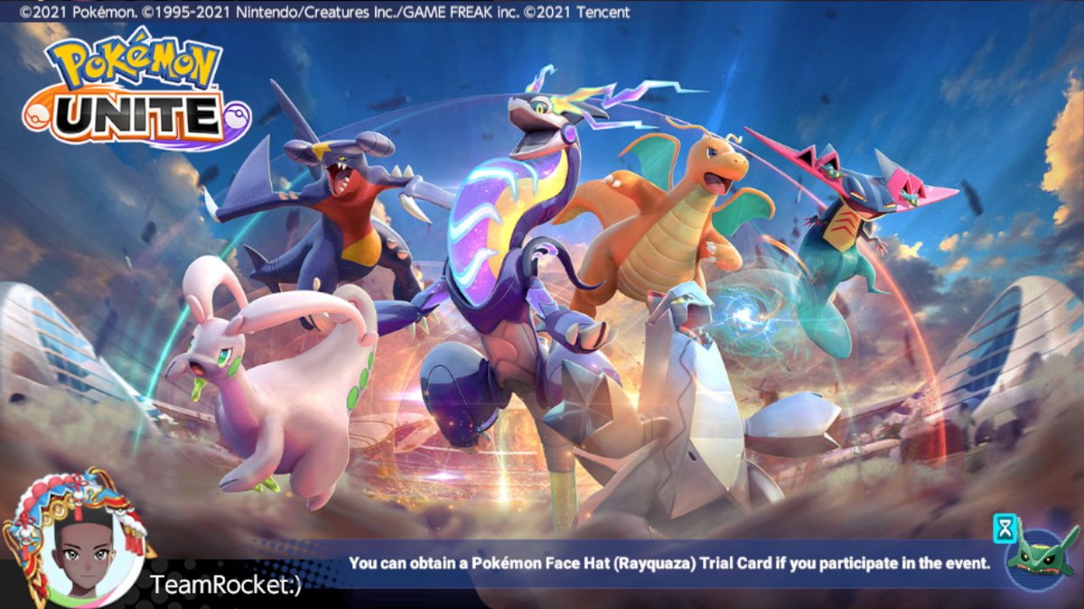 TeamRocketCEO's tweet image. #PokemonUNITE #NintendoSwitch