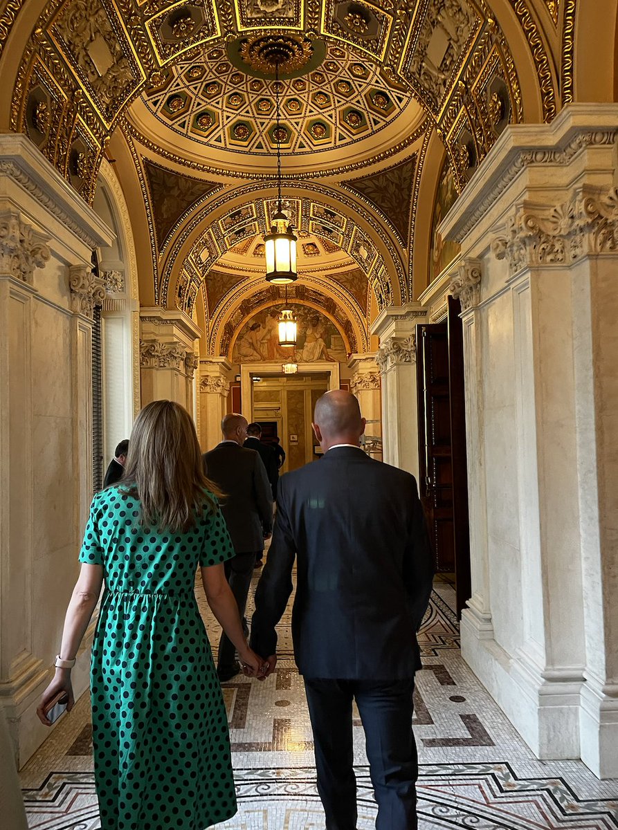 Learning to #DisagreeBetter isn’t easy, but it’s the only way we can solve our nation’s most pressing challenges. 

Honored to speak at the Library of Congress with my friend @GovWesMoore to discuss the importance of healthy conflict tonight!