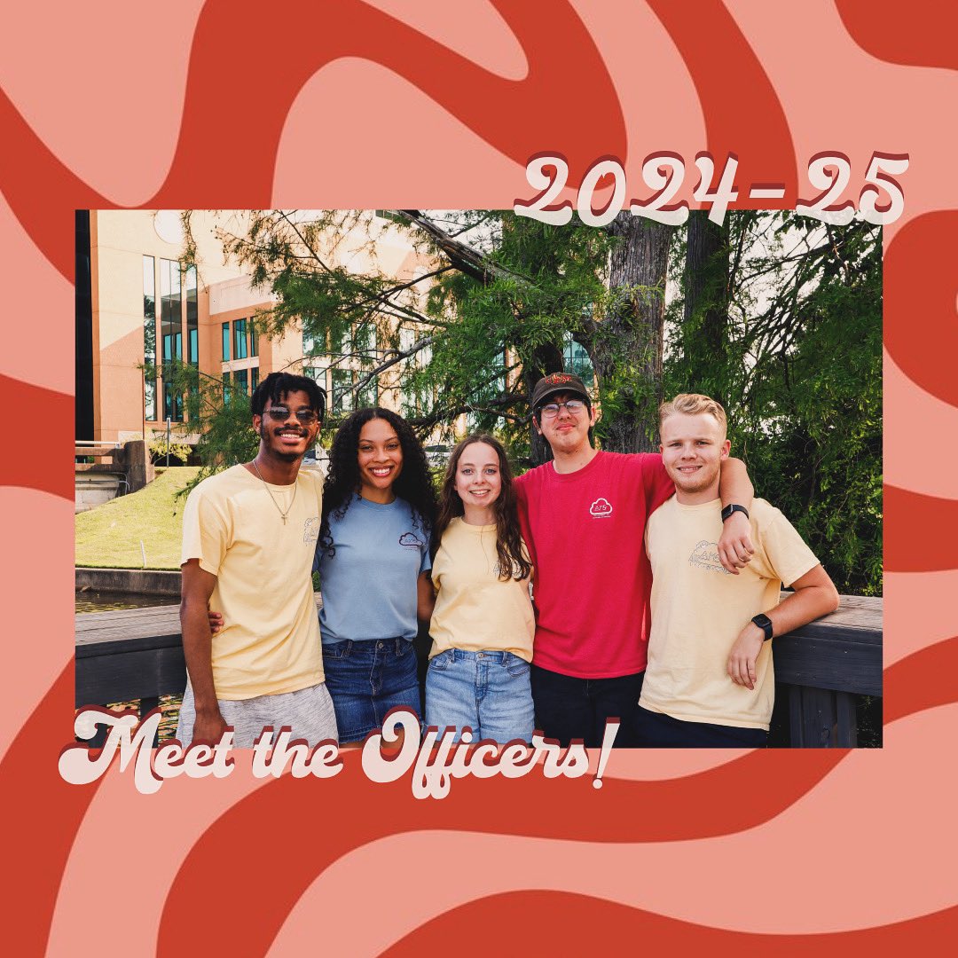 Meet our 2024-25 AMS Officers! ☁️