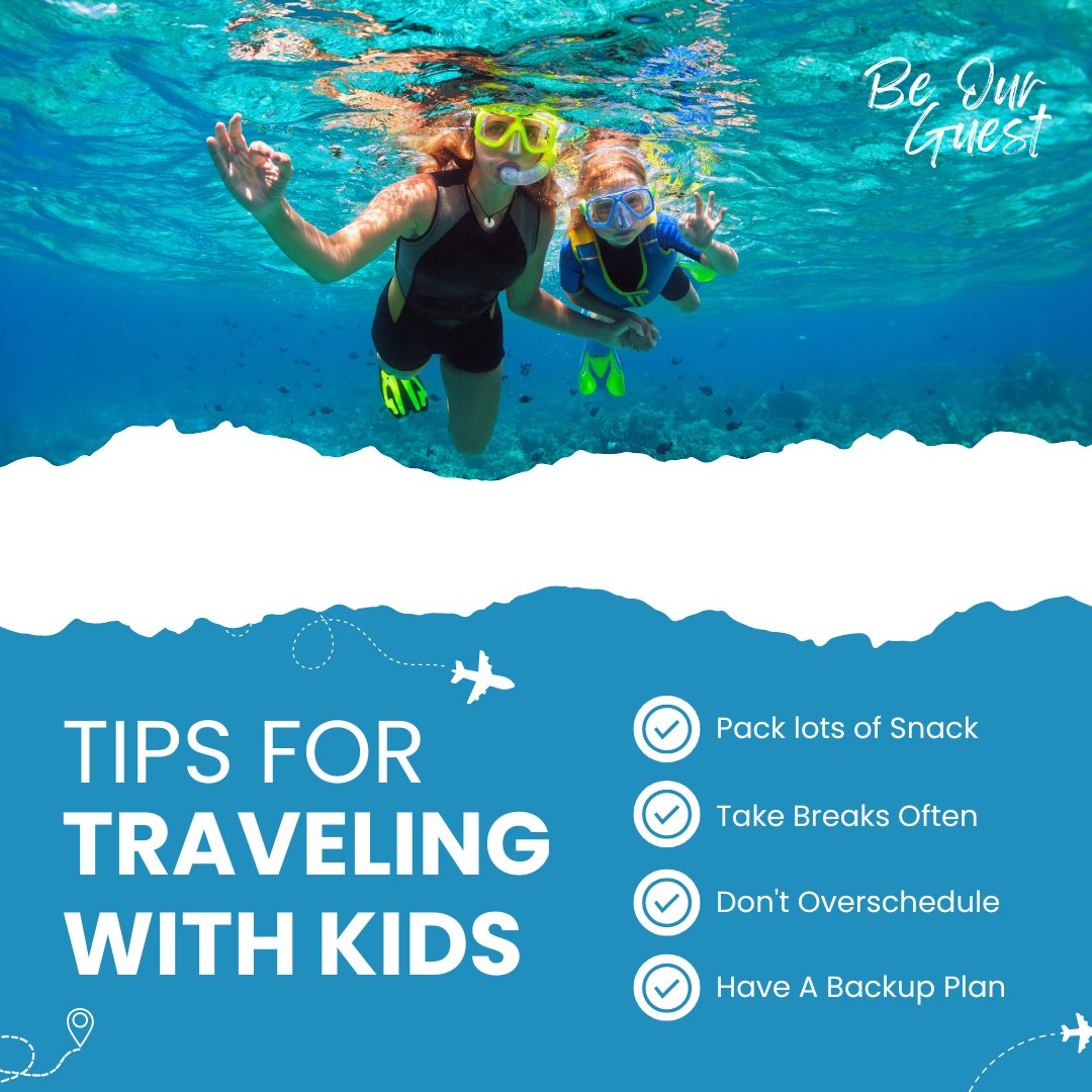 Traveling with little adventurers? Here are our top tips for stress-free family journeys. With a little planning and patience, traveling with kids can be a rewarding     and memorable experience for the whole family!  #FamilyTravelTips #AdventureAwaits 🚗🎒