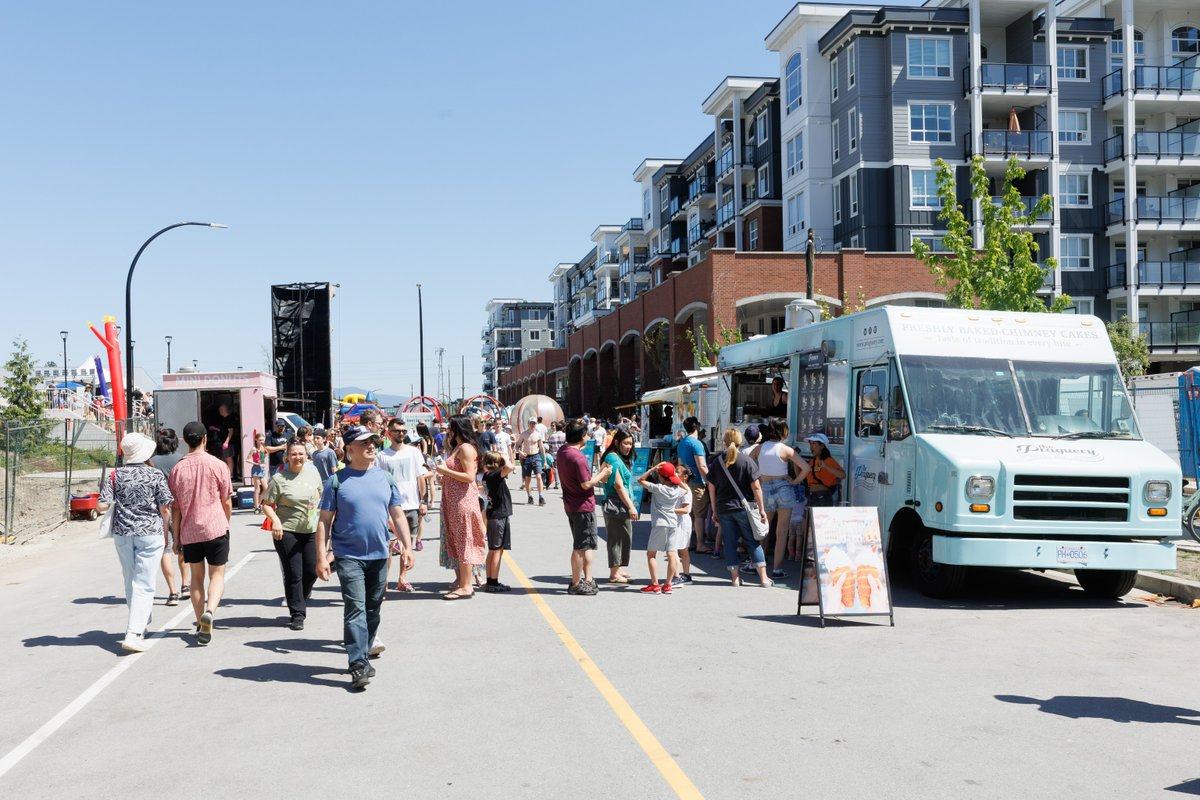 You won't go hungry at our Party in the Square! 🚚🎉

🍌Banana Bike
🍹Bevees
🌮Dos Amigos
🍋Lemon Heaven
🍿Gary’s Kettle Corn
🔥Just in Time Smoke BBQ
🧀Reel Mac N Cheese
🍦Rocky Point Ice Cream
🍢S For Skewer
🍚Teriyaki Express
🥔Tornado Potato

portcoquitlam.ca/maydays