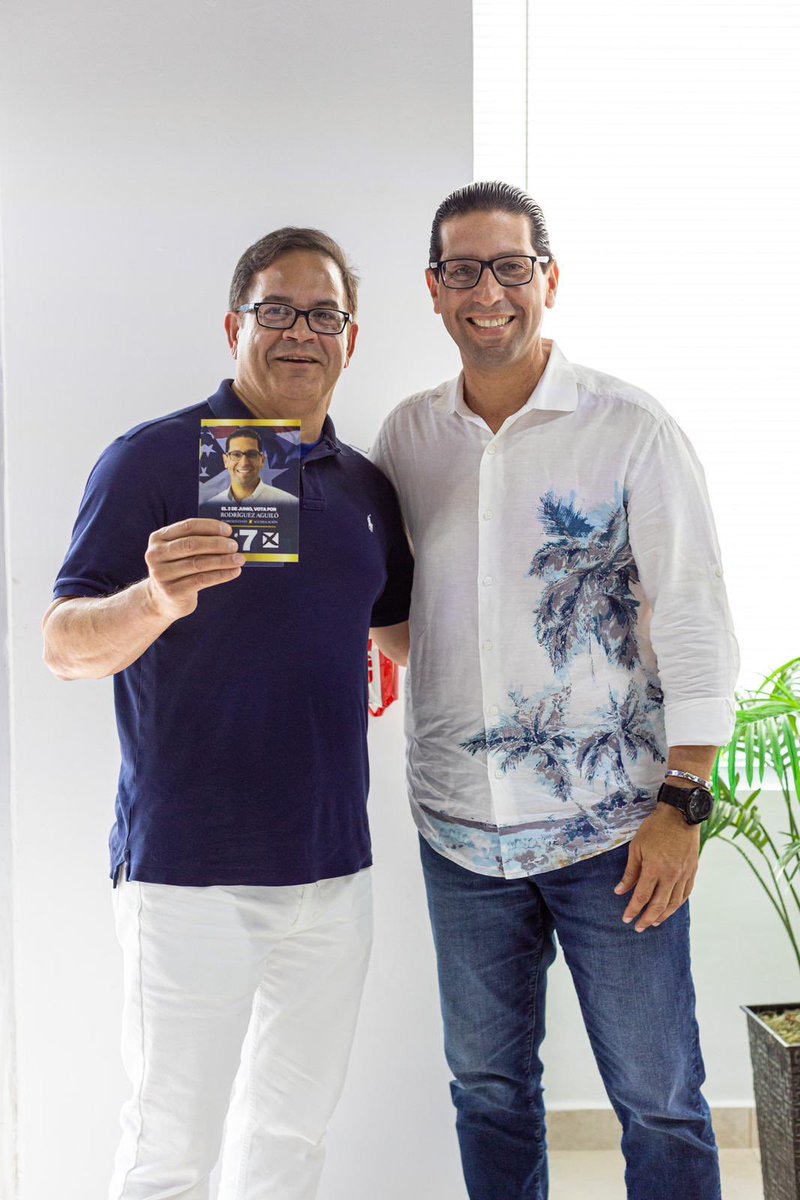 San Juan | Acompañando a mi amigo y próximo representante del precinto 2, Ricardo 'Chino' Rey, en su reunión con su equipo electoral. ¡Gracias por el respaldo! #RepresentantexAcumulación #RodríguezAguiló #VamosPorlaCámara