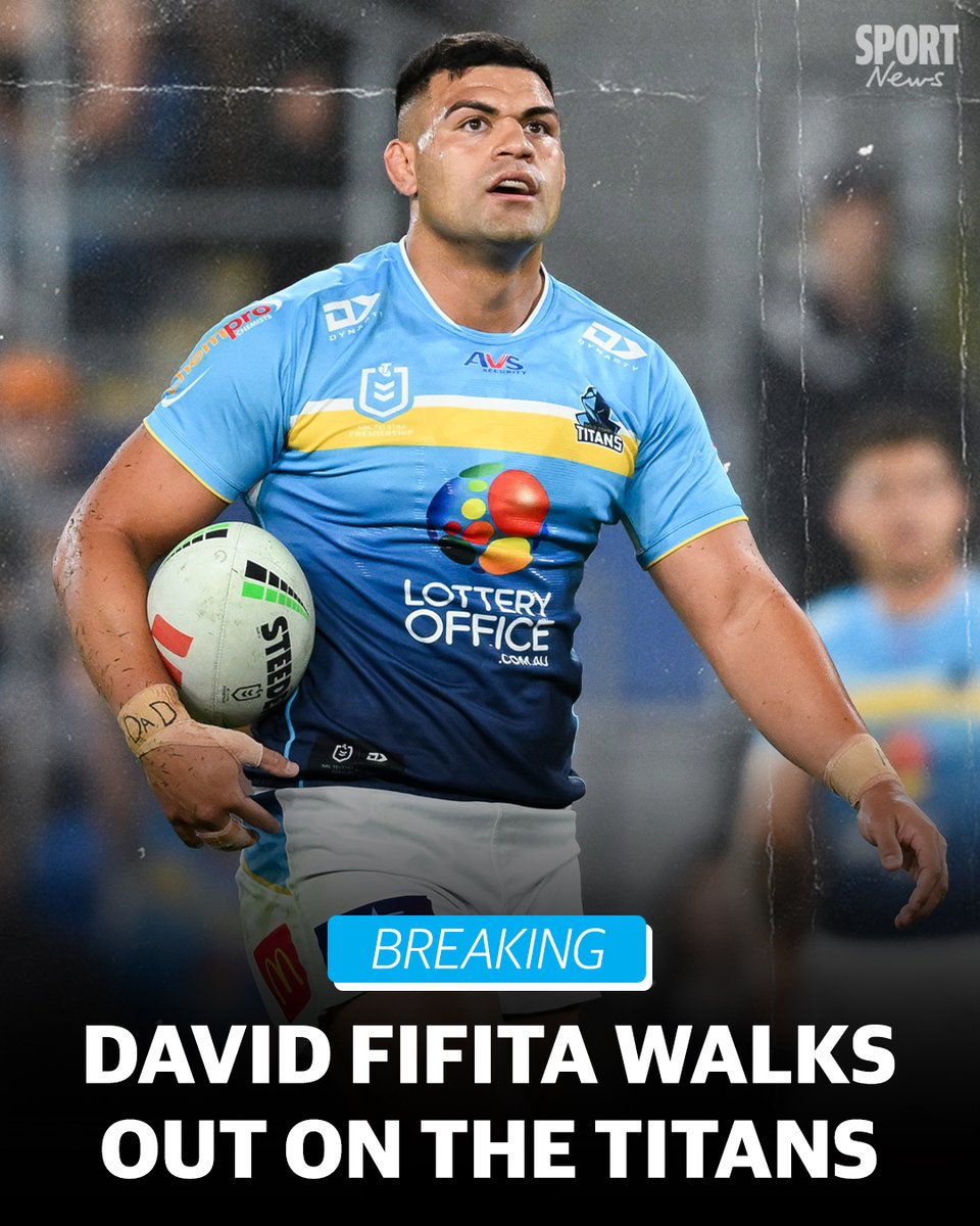 David Fifita has told the Gold Coast Titans he is leaving the club, with the polarising forward revealing he is moving to Sydney. DETAILS 👉 bit.ly/44xCe4o