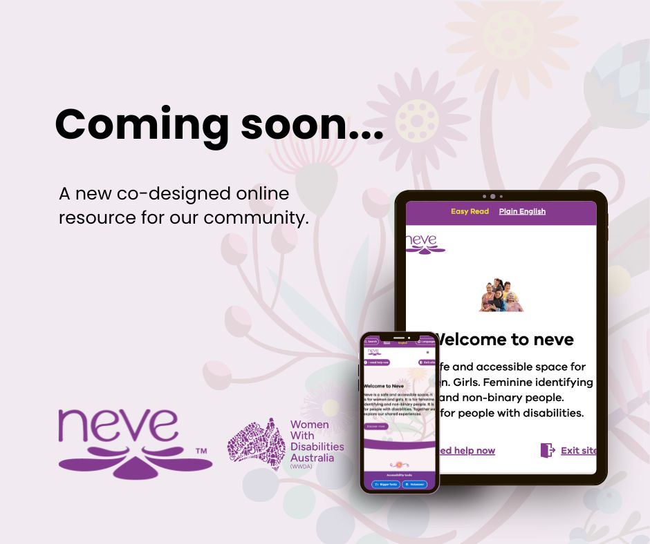 🎉 After two years of collaboration with our WWDA community, we’re nearly ready to launch our new resource designed specifically for them! WWDA members will be the first to explore. Join today: buff.ly/3QDJ6HI #Neve #Disability #Accessibility #WomensRights