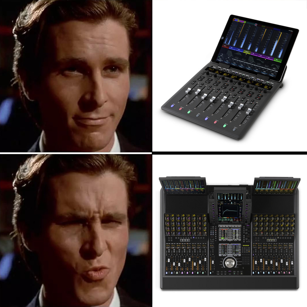 😍 Avid S1 — Avid S4
▶️ avid.com/s1
▶️ avid.com/s4

#avids1 #studiolife #faders #recording #eucon #protools #avid #mixing #controlsurface #avids4 #producer