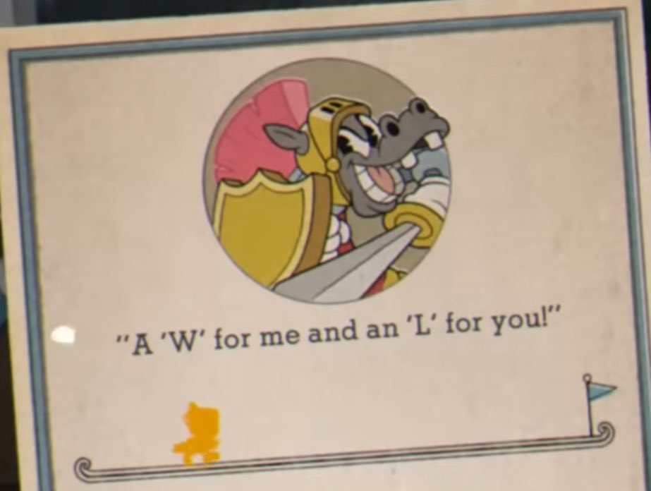 This is such a crazy Cuphead quote