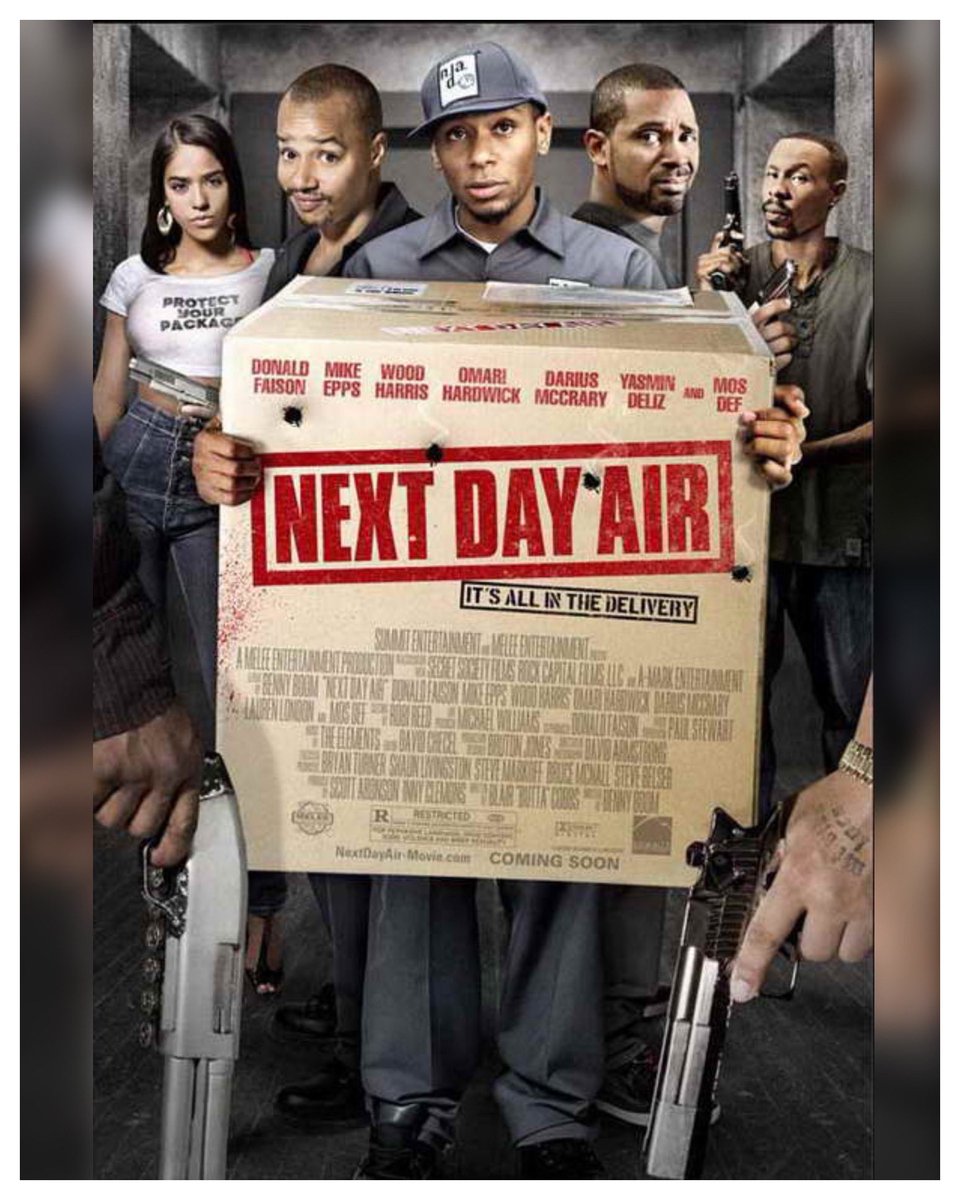 15 Years #NextDayAir Starring: #DonaldFaison #MikeEpps #WoodHarris #YasminDeliz #OmariHardwick #DariusMcCrary #CiscoReyes #EmilioRivera #MosDef #LaurenLondon #DebbieAllen Directed By: #BennyBoom
 
#WreckLeaguePodcast