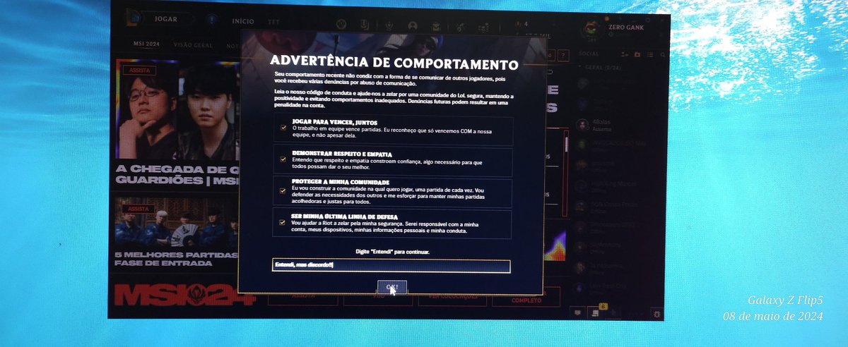 HUGoo00000's tweet photo. Sério mesmo,  @RiotGamesBrasil ?? Poderia ser mais específica? Não me recordo destes abusos! https://t.co/TRzW1p9jk7