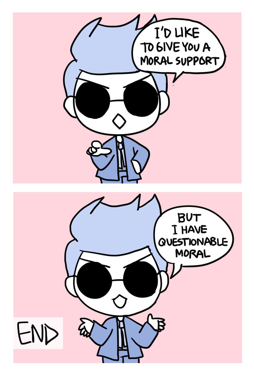 Moral
Support me on ko-fi : ko-fi.com/veykun 

#goodomens #Crowley #fanart #artwork #comicstrip #ineffablehusbands #Aziraphale