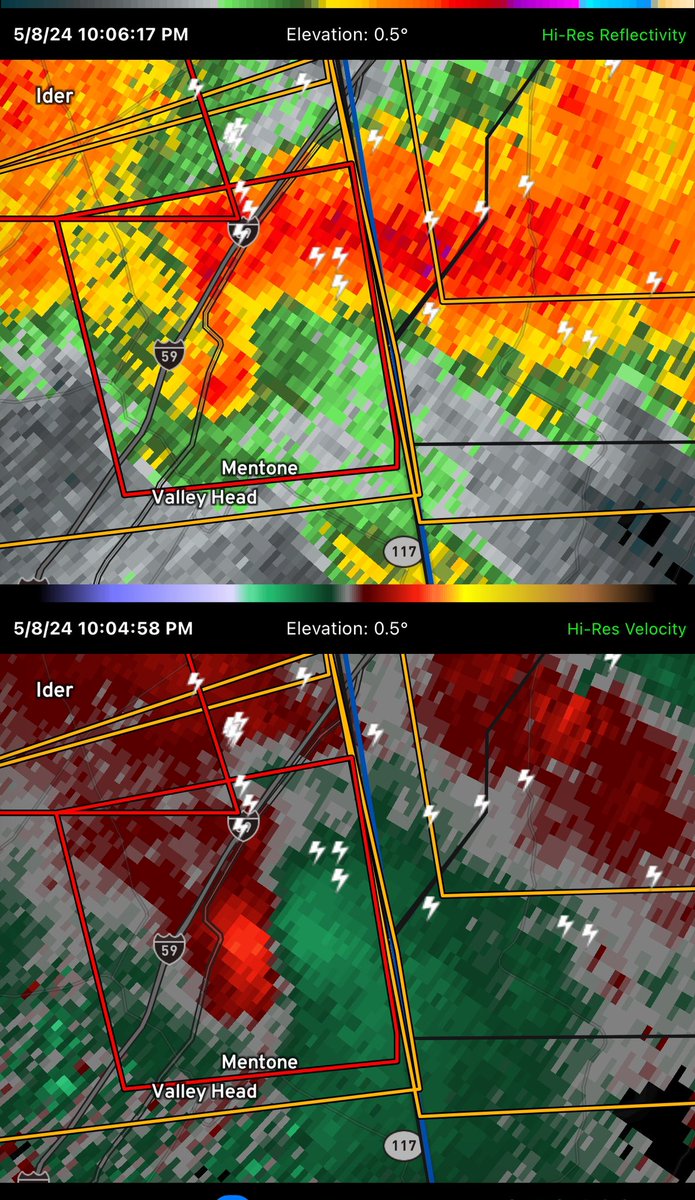 The rotation continues to tighten near Valley Head #alwx #gawx #chawx