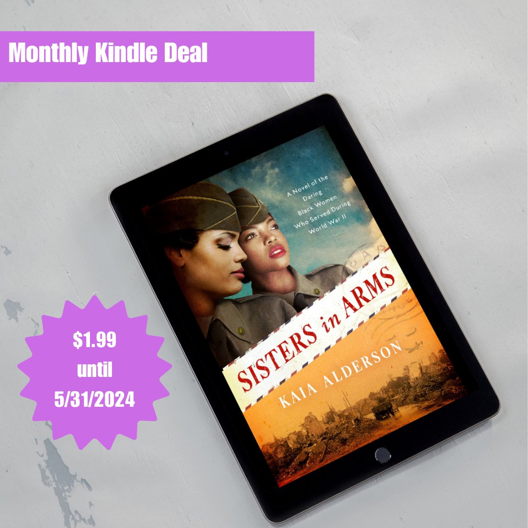 KINDLE $1.99 DEAL ALERT: What happens when two Black women, from two different worlds, find themselves enlisted in the U.S. Women's Army Corps during World War Two? Too much to fit into one Twitter post! amazon.com/Sisters-Arms-N…