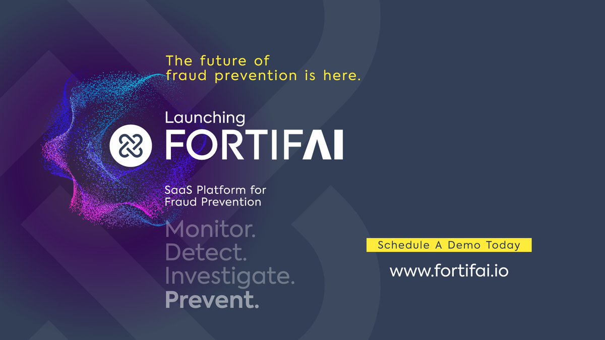 Fortif_AI's tweet image. Annoucing the launch of fortifai.io a #SaaS  platform for #fraudprevention #fraud #corporategovernance