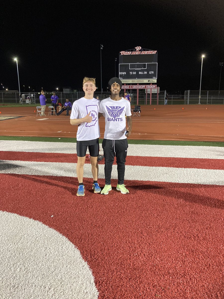 16:

Jr <a href="/Finan_Doyle/">Finan Doyle</a> 6th and 4:36 (:02 PR!)
So <a href="/elroe7_/">Elroe Tafese</a> 4:41 (.37 PR!)

<a href="/BDtrack/">Mike Davidson</a> <a href="/GiantAthletics/">Ben Davis Giants</a> <a href="/BenDavisHS/">Ben Davis High School</a>