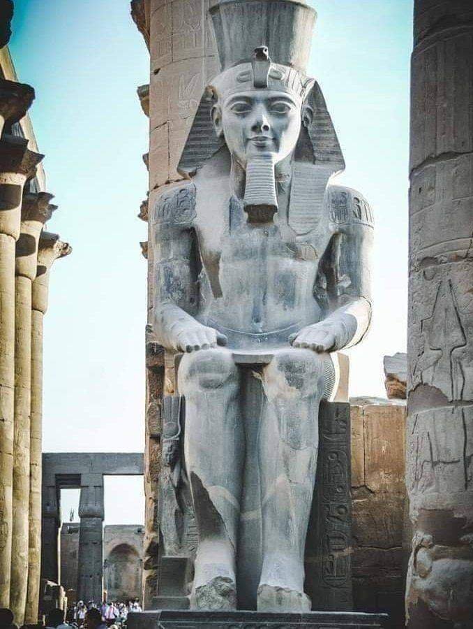Hello followers from
Ramses II,
Ramses the Great, was an Egyptian pharaoh, the third of the nineteenth dynasty. He reigned from May 31, 1279 BC. 
 #AncientEgypt