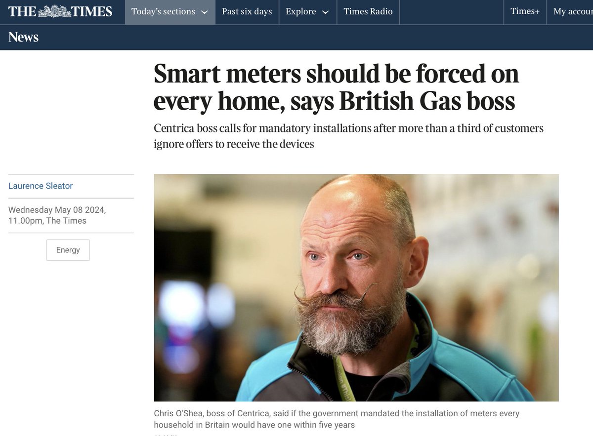 Smart meters are how the government plans to ration electricity in our homes and businesses. The government aims to control when and how much we use our air conditioners, furnaces, water heaters, washing machines, dryers, EV chargers and more. If you don't have one, don't get…