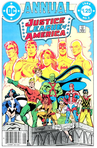 1984 is the year Vixen became a member of the JLA. Many years before JLU.