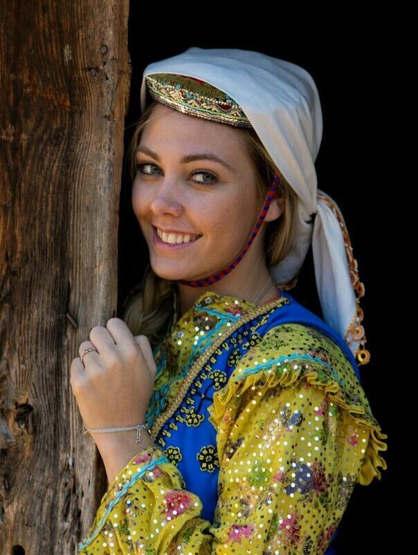 Traditional Turkish clothing from Kastamonu Turkiye 🇹🇷