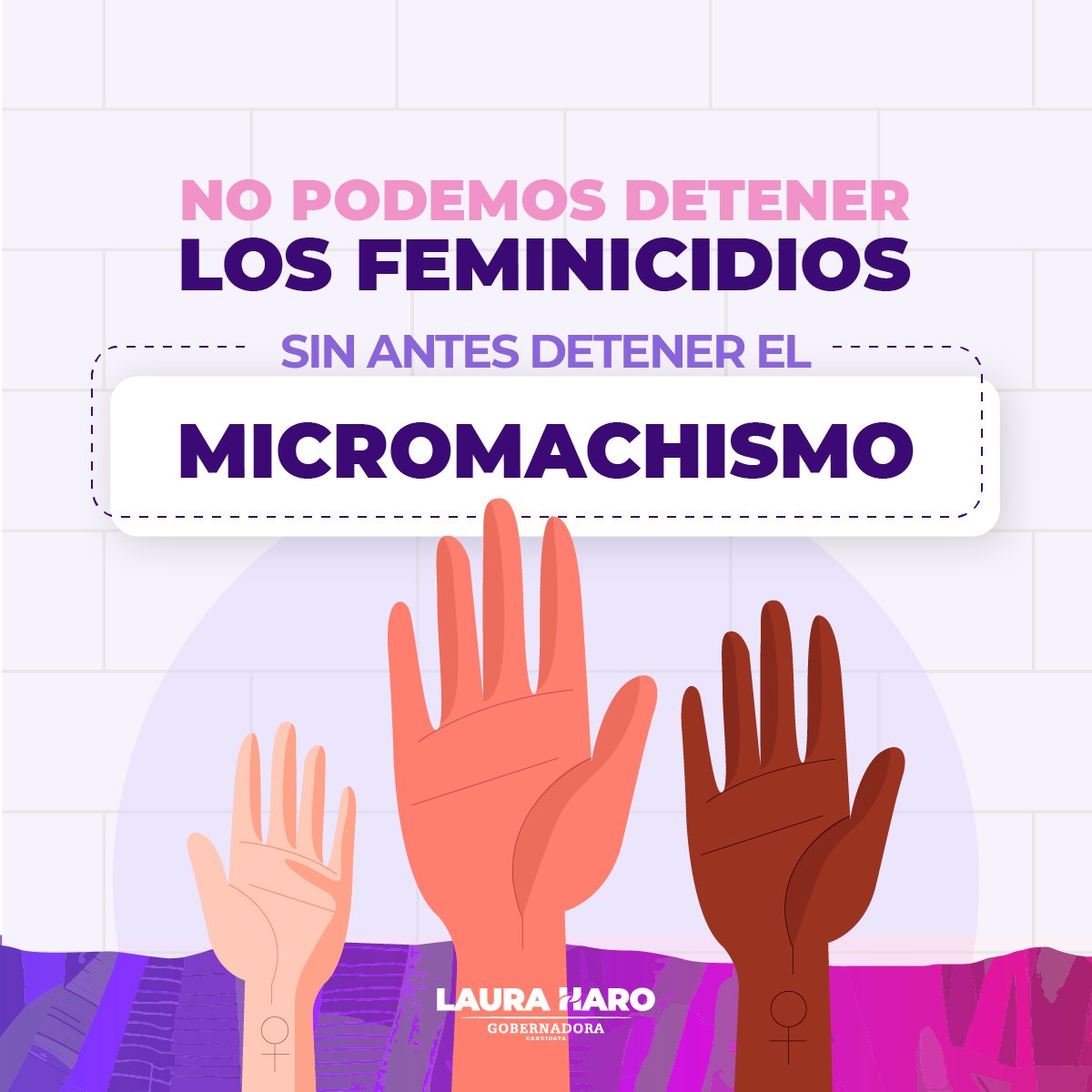 A lo largo de mi vida política me han dicho esta frase innumerables veces y nunca me lo creí. Ya es tiempo que las mujeres tomemos los espacios de poder porque ya quedó demostrado que la política indolente no tiene rostro de mujer. 

#PorUnJaliscoSeguro 
#LauraGobernadora