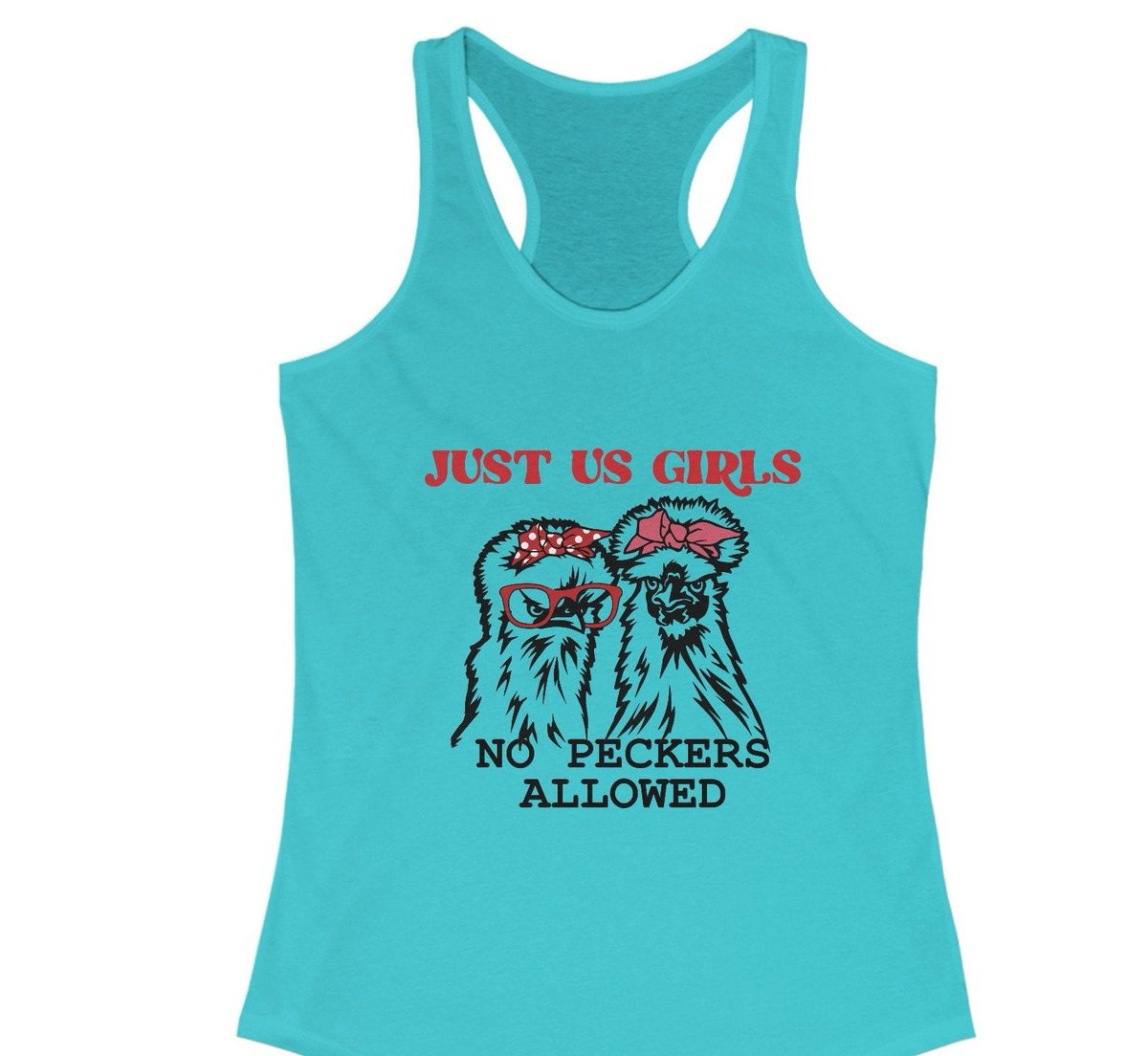 It’s getting hot so get your Just Us Girls racer back tank! Only in my #etsystore

craigalexanderco.etsy.com/listing/171673…

#ladies #womensclothing #etsy #etsyfinds #women #girlpower #chickens #summer #ladiesnight #etsyclothing #etsyshop