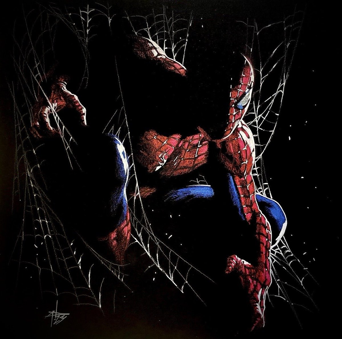 The Amazing Spider-Man Artwork by Gabriele Dell'Otto #SpiderMan