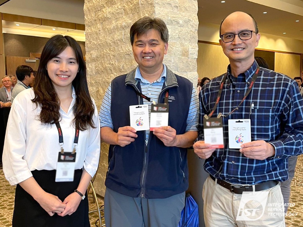 🌟#iST at #TSMC NA EXPO! 
It was great meeting you all! 🤝iST's services know no bounds. Wherever you are, if you need assistance, feel free to reach out to us!
#Semiconductor #Thirdpartylab #FailureAnalysis #MaterialAnalysis #ReliabilityTest #Advancedprocess